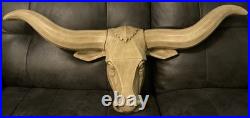 Rare Universal Statuary MCM Cubist Texas Longhorn Cow Wall Hanging Decor 1959