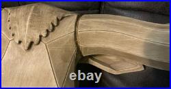 Rare Universal Statuary MCM Cubist Texas Longhorn Cow Wall Hanging Decor 1959