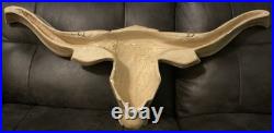 Rare Universal Statuary MCM Cubist Texas Longhorn Cow Wall Hanging Decor 1959