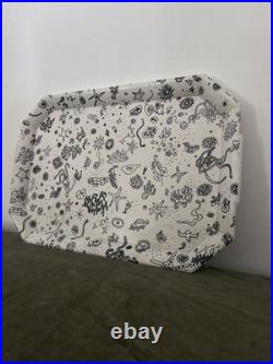 Rare VTG 1950's MCM Charles and Ray Eames Sea Things Tray Waverly Products, MCM
