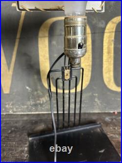 Rare VTG 1950s Zenith Lamp Mid Century Modern Modernism Radio Light Advertising Rare VTG 1950s Zenith Lamp Mid Century Modern Modernism Radio Light Advertising