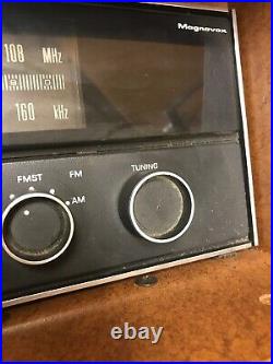 Rare VTG Mid Century Hidden Stereo 8-Track Console Magnavox See Description