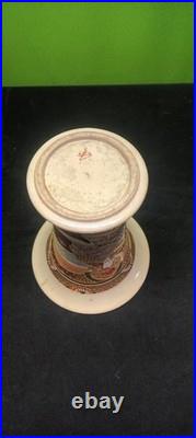 Rare VTG Mid Century Modern Ceramic thousand faces vase Made in Japan