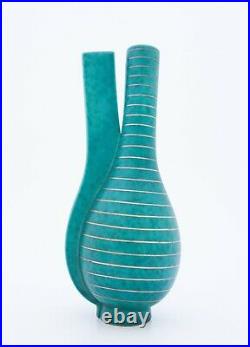 Rare Vase Argenta / Surrea Wilhelm Kåge Gustavsberg
