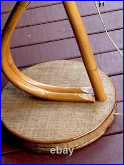 Rare Vintage 1950's MCM Googie Asymmetrical Floor Lamp Mid Century Modern
