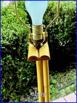 Rare Vintage 1950's MCM Googie Asymmetrical Floor Lamp Mid Century Modern