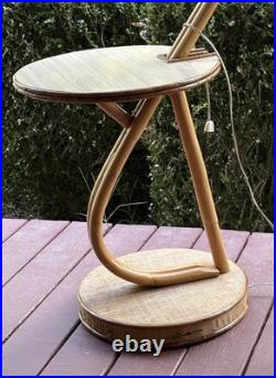 Rare Vintage 1950's MCM Googie Asymmetrical Floor Lamp Mid Century Modern