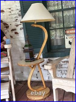 Rare Vintage 1950's MCM Googie Asymmetrical Floor Lamp Mid Century Modern