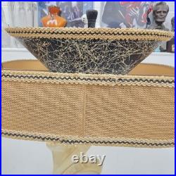 Rare Vintage 1950s Continental Art Lamp Mid Century Modern Fiberglass Shade