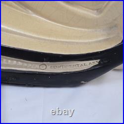 Rare Vintage 1950s Continental Art Lamp Mid Century Modern Fiberglass Shade