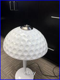 Rare Vintage 1960s MCM Golf Ball Table Lamp Mid-Century Modern Working