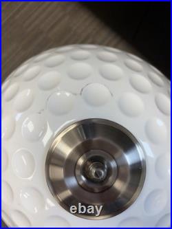 Rare Vintage 1960s MCM Golf Ball Table Lamp Mid-Century Modern Working