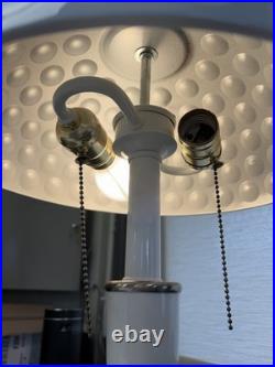 Rare Vintage 1960s MCM Golf Ball Table Lamp Mid-Century Modern Working