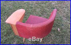 Rare Vintage 50's Chair Retro Mid Century Modern Furniture Atomic VG All Orig