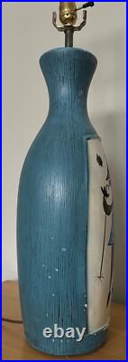 Rare Vintage 50s MCM Harlequin Chalkware Lamp Mid Century Modern Atomic Fortune Rare Vintage 50s MCM Harlequin Chalkware Lamp Mid Century Modern Atomic Fortune