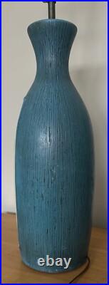 Rare Vintage 50s MCM Harlequin Chalkware Lamp Mid Century Modern Atomic Fortune