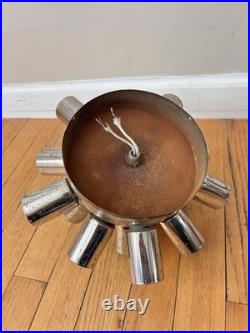 Rare Vintage 60's Sputnik Flush Mount Light Fixture 16 Socket