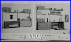 Rare Vintage 60s Mid Century Modern Texmon Blindheim Ergo Teak Wall Unit Catalog Rare Vintage 60s Mid Century Modern Texmon Blindheim Ergo Teak Wall Unit Catalog