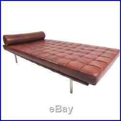 Rare Vintage Barcelona Daybed, Ludwig Mies van der Rohe by Knoll 1950s