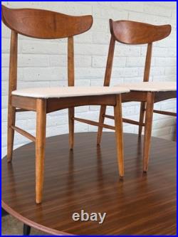 Rare Vintage Birchcraft by Baumritter Mid-Century Modern Accent Chairs Pair