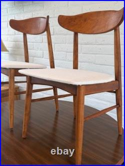 Rare Vintage Birchcraft by Baumritter Mid-Century Modern Accent Chairs Pair
