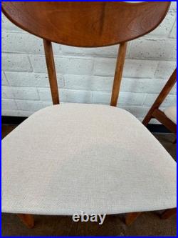 Rare Vintage Birchcraft by Baumritter Mid-Century Modern Accent Chairs Pair