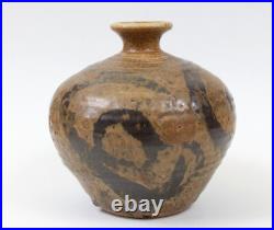 Rare Vintage Elmer Taylor Early Studio Pottery Weed Pot Vase Mid Century Modern