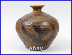 Rare Vintage Elmer Taylor Early Studio Pottery Weed Pot Vase Mid Century Modern