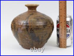 Rare Vintage Elmer Taylor Early Studio Pottery Weed Pot Vase Mid Century Modern