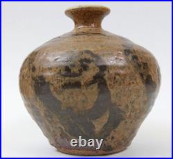 Rare Vintage Elmer Taylor Early Studio Pottery Weed Pot Vase Mid Century Modern