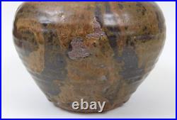 Rare Vintage Elmer Taylor Early Studio Pottery Weed Pot Vase Mid Century Modern