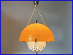 Rare Vintage Estoplast Mid Centruy Space Age Orange Pendant Lamp 60s/70s Rare Vintage Estoplast Mid Centruy Space Age Orange Pendant Lamp 60s/70s