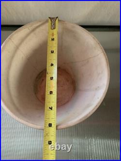 Rare Vintage Gainey midcentury Modern Bisque Ceramic Planter Pot 6x8