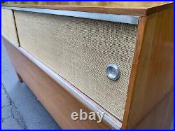Rare Vintage George Nelson Full Bed Headboard Storage Mid Century Modern 50s