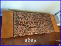Rare Vintage German 1967 Mid Century Modern Adjustable Copper Design EMU Table