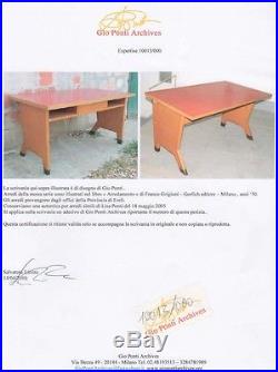 Rare Vintage Gio Ponti Desk/Shelf (Italian, Ponti, Albini, Parisi, Campo, Eames)