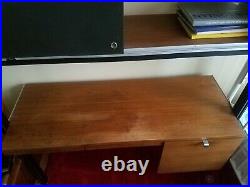 Rare Vintage Herman Miller Eames Css Desk Wall Unit 3 Tier Lighted MID Century