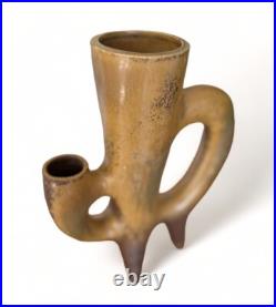 Rare Vintage Ikebana Vase Japan Mid Century Modernist TOYO 1960s Pottery Rare Vintage Ikebana Vase Japan Mid Century Modernist TOYO 1960s Pottery