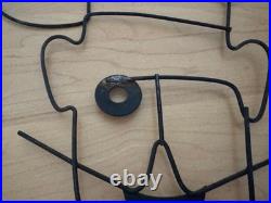 Rare Vintage MCM 1950s Wire Chef Metal Wall Hanging Mid Century Modern Whimsical