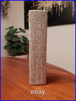 Rare Vintage MID Century Modernist Eames Era Abstract Brutalist Vase Rare Vintage MID Century Modernist Eames Era Abstract Brutalist Vase