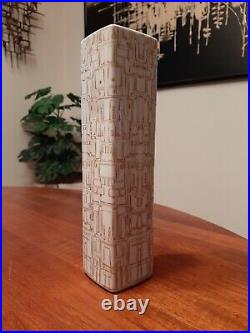 Rare Vintage MID Century Modernist Eames Era Abstract Brutalist Vase Rare Vintage MID Century Modernist Eames Era Abstract Brutalist Vase