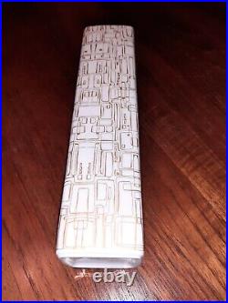 Rare Vintage MID Century Modernist Eames Era Abstract Brutalist Vase Rare Vintage MID Century Modernist Eames Era Abstract Brutalist Vase