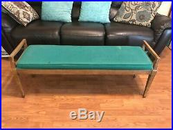 Rare Vintage Mid Century Drexel Furniture Co Bench