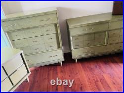 Rare Vintage Mid Century Modern 5-Piece Set By Sieling Modern 905 Spatter