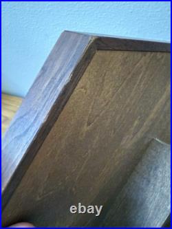 Rare Vintage Mid Century Modern Arthur Umanoff Howard Miller Walnut Wall Clock