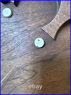 Rare Vintage Mid Century Modern Arthur Umanoff Howard Miller Walnut Wall Clock