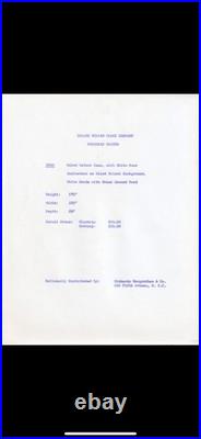 Rare Vintage Mid Century Modern Arthur Umanoff Howard Miller Walnut Wall Clock