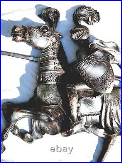 Rare Vintage Mid-Century Modern Josting Knight Fiberglass Wall Art Sculpture Rare Vintage Mid-Century Modern Josting Knight Fiberglass Wall Art Sculpture