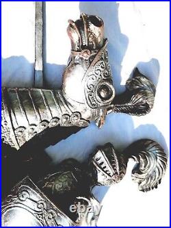 Rare Vintage Mid-Century Modern Josting Knight Fiberglass Wall Art Sculpture Rare Vintage Mid-Century Modern Josting Knight Fiberglass Wall Art Sculpture