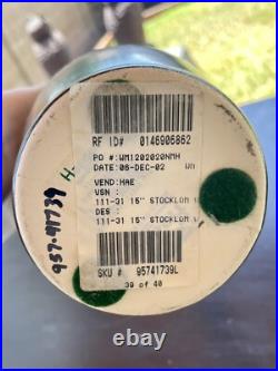 Rare Vintage Mid Century Modern Matte Black Royal Haeger Pottery Round Vases Set